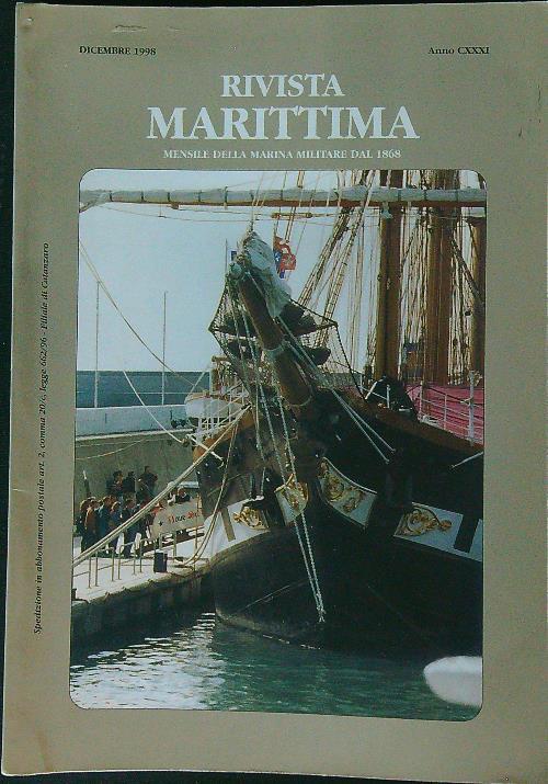 Rivista Marittima Dicembre 1998 - copertina