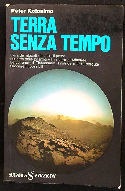 Terra senza tempo - Peter Kolosimo - copertina