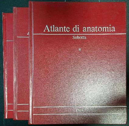 Atlante di anatomia 3 vv. - Sobotta - copertina