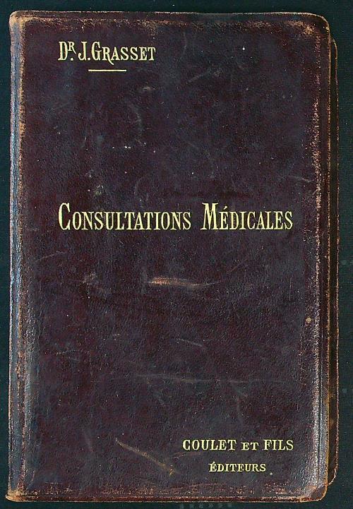 Consultations medicales - J. Grasset - copertina