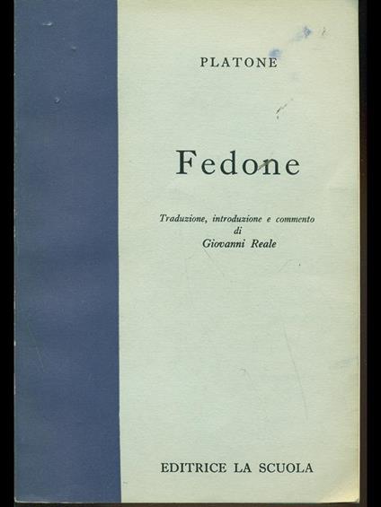 Fedone - Platone - copertina