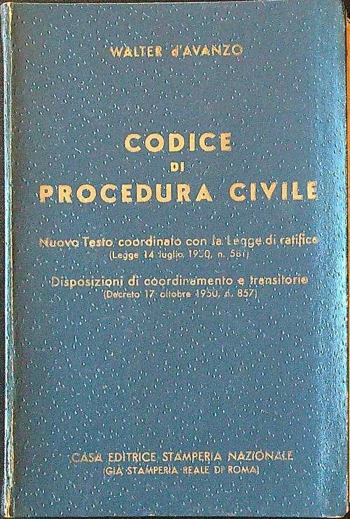 Codice di procedura civile