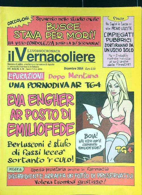 Il Vernacoliere n. 12/dicembre 2004 - copertina