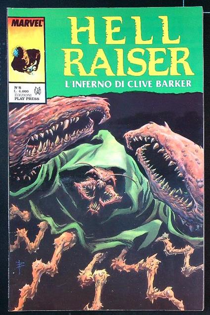 Hell Raiser n. 8/luglio-agosto 1991 - copertina