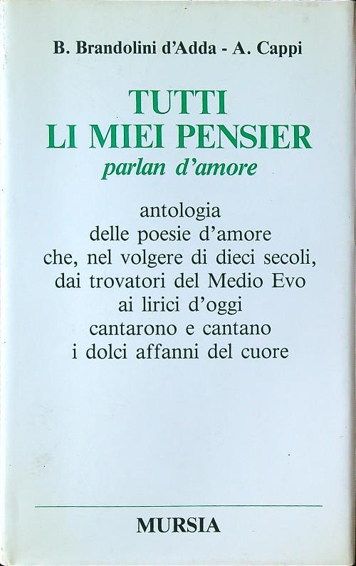 Tutti li miei pensier parlan d'amore