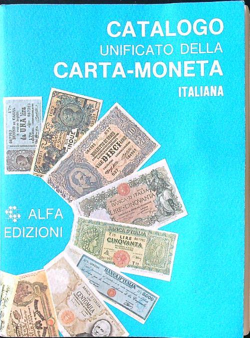 Catalogo unificato della carta-moneta italiana 2001 - copertina