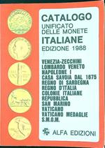 Catalogo unificato delle monete italiane 1988