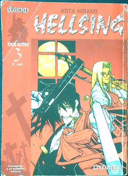 Hellsing vol. 3 - Kota Hirano - copertina