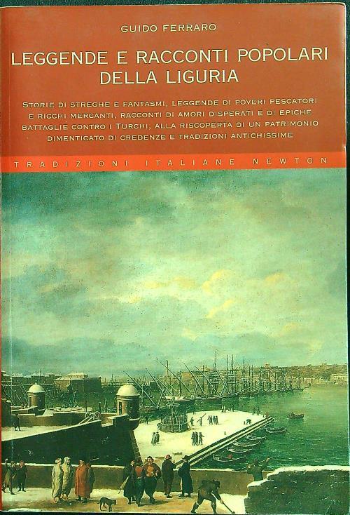 Leggende e racconti popolari della Liguria - Guido Ferraro - copertina