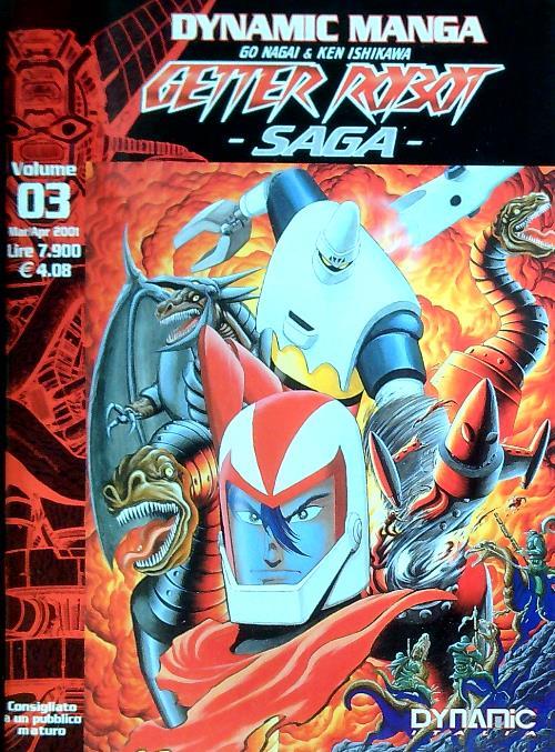 Getter Robot - Saga - Volume 03 - Go Nagai - copertina