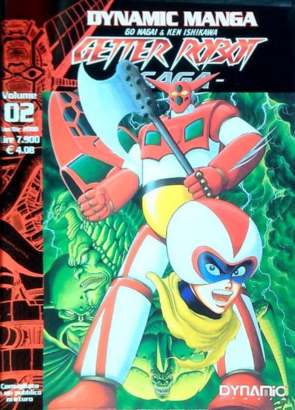 Getter Robot - Saga - Volume 02 - Go Nagai - copertina