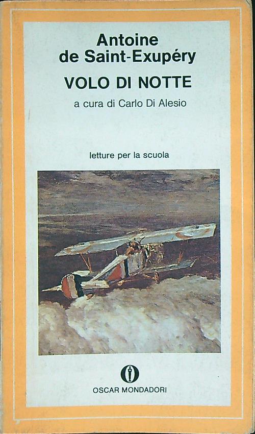 Volo di notte - A. de Saint-Exupery - copertina