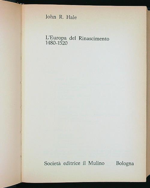 L' Europa del Rinascimento