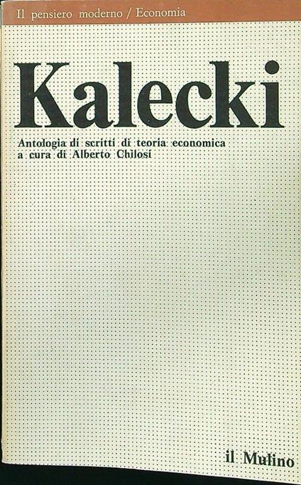 Kalecki - copertina
