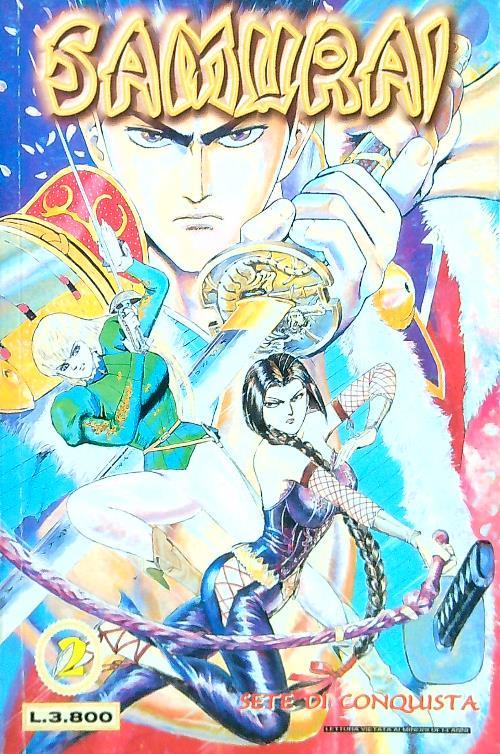 Samurai 4 Sete di conquista - copertina