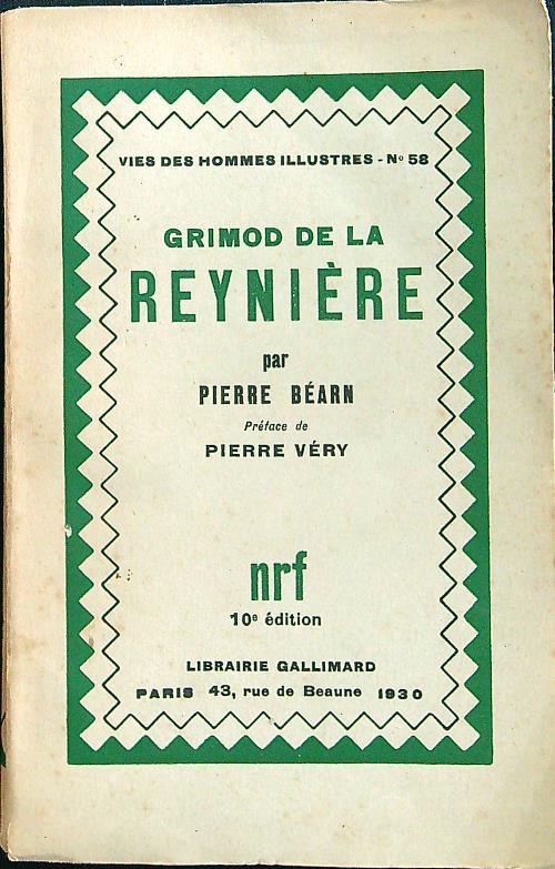 Grimod de la reyniere