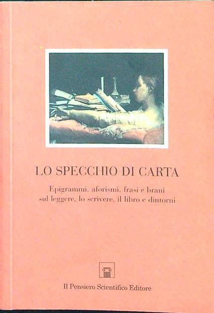 Lo specchio di carta - copertina