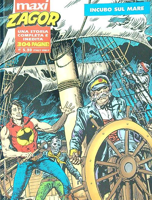 Incubo sul mare. Maxi Zagor n.5 - Moreno Burattini - copertina