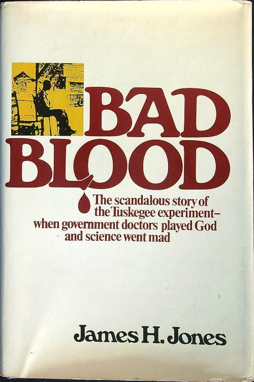 Bad Blood - James H. Jones - copertina