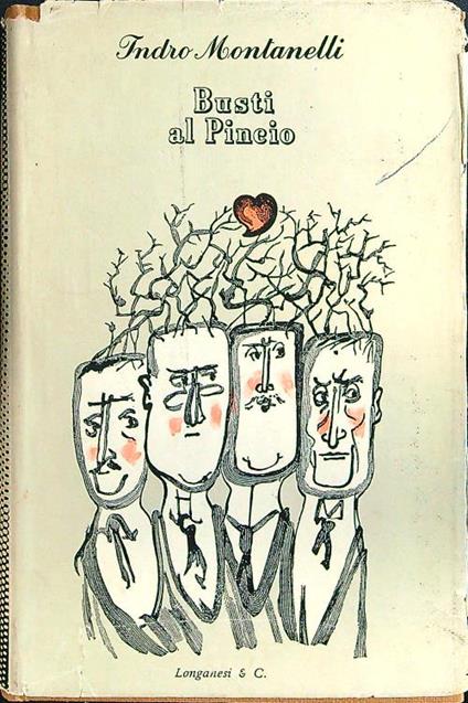 Busti al Pincio - Indro Montanelli - copertina