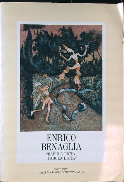 Fabula picta fabula dicta - Enrico Benaglia - copertina