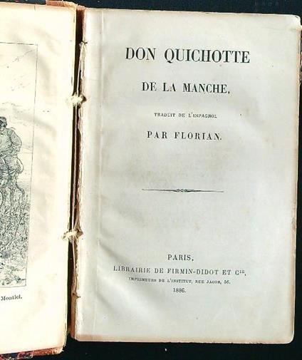 Don Quichotte de la manche - Florian - copertina