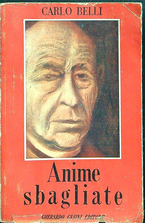 Anime sbagliate - Carlo Belli - copertina