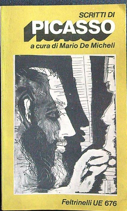 Scritti di Picasso - Mario De Micheli - copertina