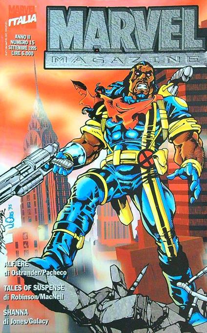 Marvel Magazine n.15/settembre 1995 - copertina