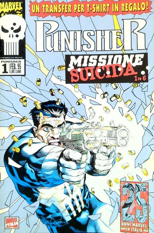 Punisher - Missione suicida n.1/febbraio 1995 - copertina