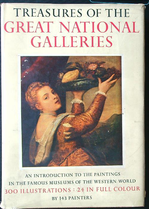 Treasures of the Great National Galleries - Hans Tietze - copertina