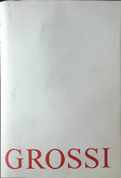Grossi - Pietro Florio - copertina
