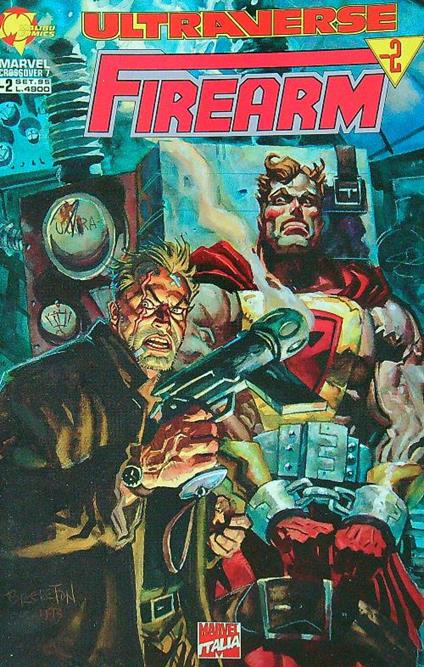 Ultraverse Firearm. n.-2 - copertina