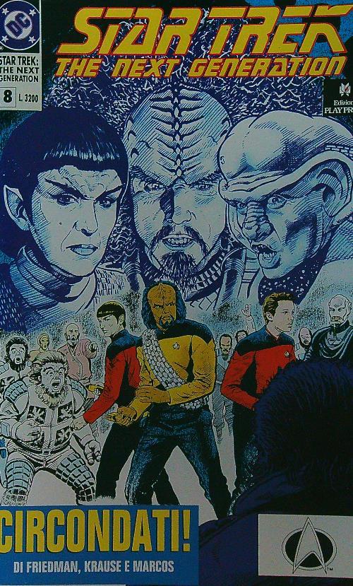 Star Trek. The next generation n.8/feb 1996 - copertina