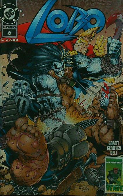 Lobo n. 6/ set 1994 - copertina