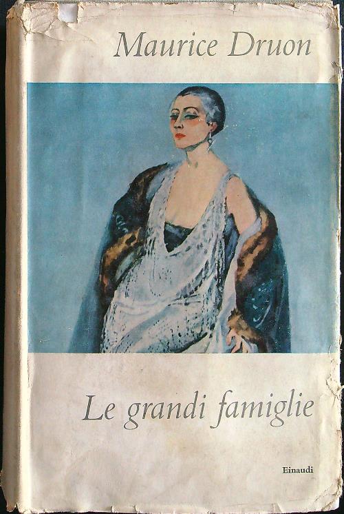 Le grandi famiglie - Maurice Druon - copertina
