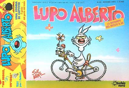Lupo Alberto. La ristampa del mitico n. 35 - copertina