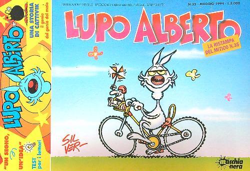 Lupo Alberto. La ristampa del mitico n. 35