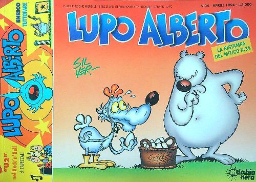 Lupo Alberto. La ristampa del mitico n. 34