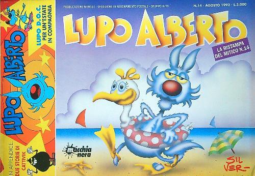Lupo Alberto. La ristampa del mitico n. 14 - copertina
