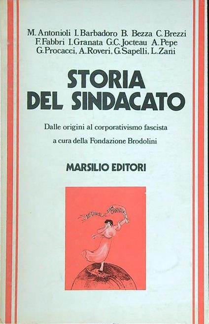 Storia del sindacato - copertina