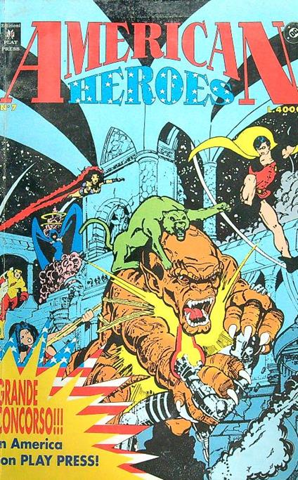 American Heroes n.7/maggio 1992 - copertina