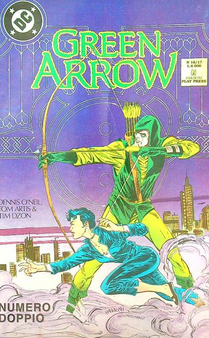 Green Arrow n.16-17/lug-ago 1991 - copertina