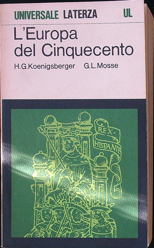 L' Europa del Cinquecento - Koenigsberger - copertina