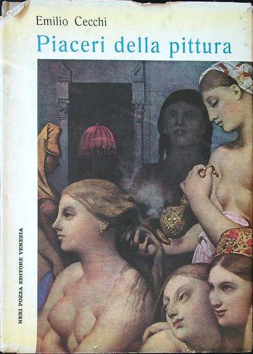 Piaceri della pittura - Emilio Cecchi - copertina