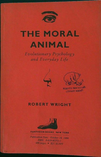 The moral animal - Robert Wright - copertina