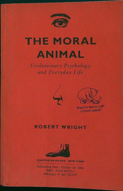 The moral animal - Robert Wright - copertina