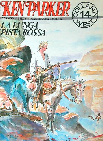Ken Parker. La lunga pista rossa - copertina