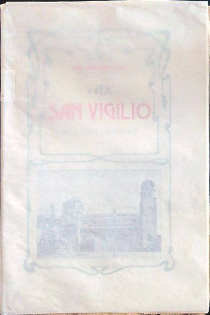 Vita di San Vigilio - Antonio Tait - copertina