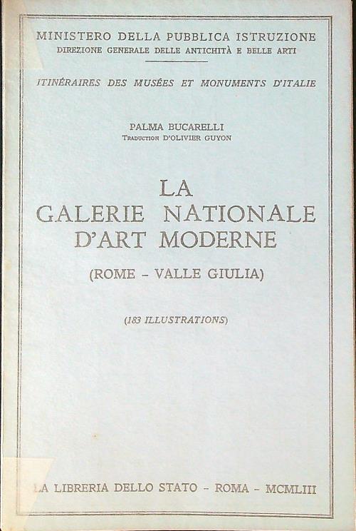 La Galerie Nationale d'Art Moderne